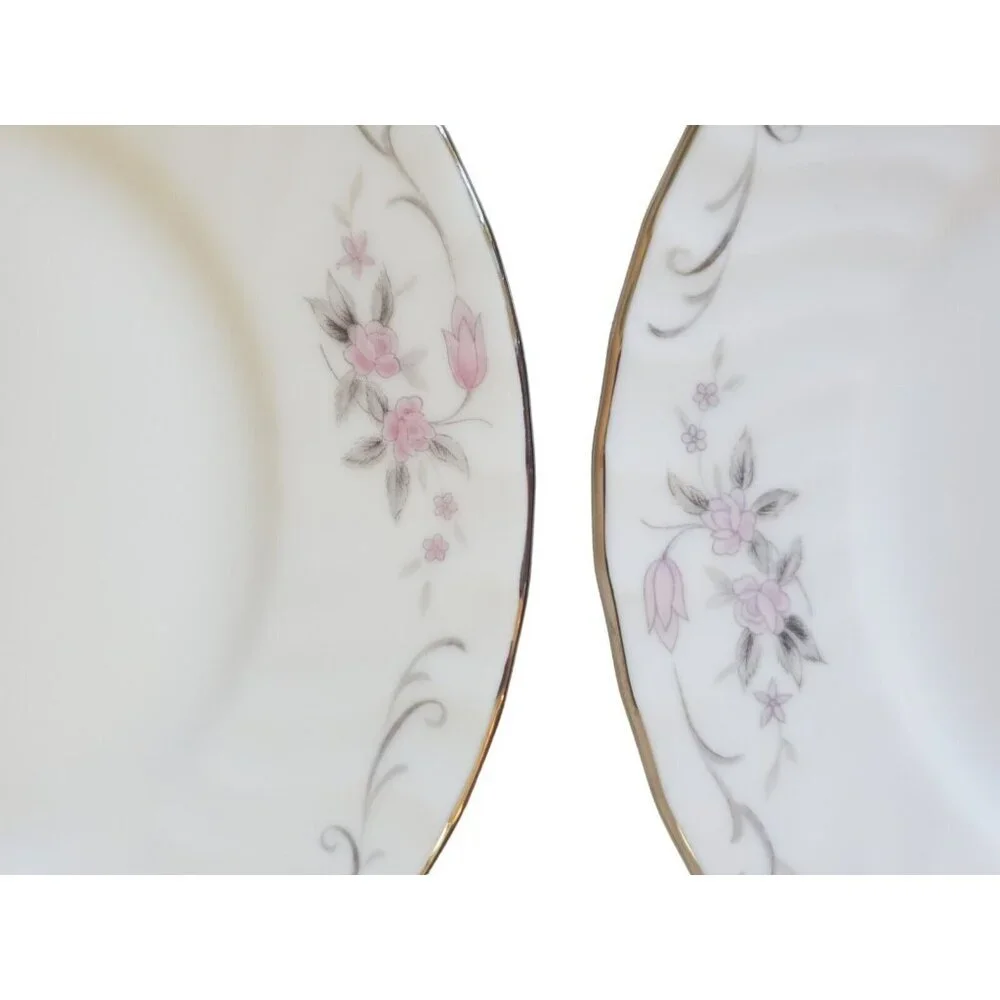 Vintage Gold Standard Genuine Porcelain China Set Of 4 Bread & Butter Plates‎ 6